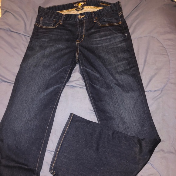 like new Lucky Brand sweet jean boot - Picture 3 of 6